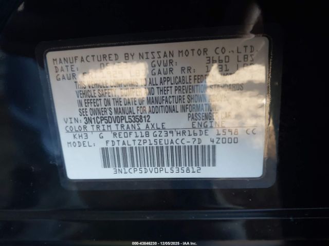 2023 NISSAN KICKS 3N1CP5DV0PL535812 Photo 8
