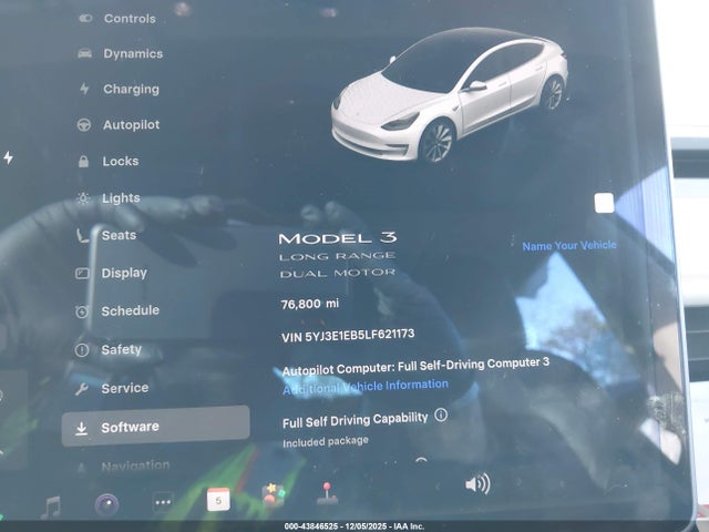 2020 TESLA MODEL 3 5YJ3E1EB5LF621173 Photo 6