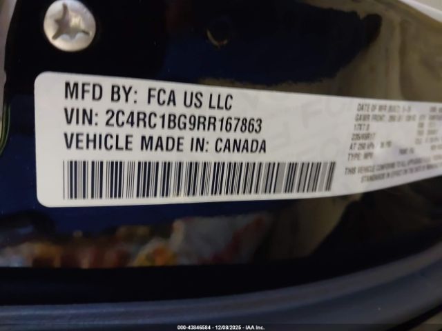 2024 CHRYSLER PACIFICA 2C4RC1BG9RR167863 Photo 8