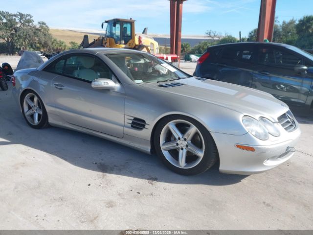 2005 MERCEDES-BENZ SL 500 WDBSK75F45F091432