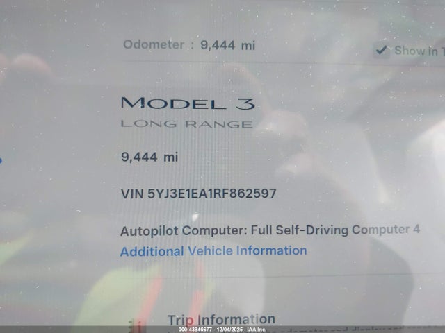 2024 TESLA MODEL 3 5YJ3E1EA1RF862597 Photo 6