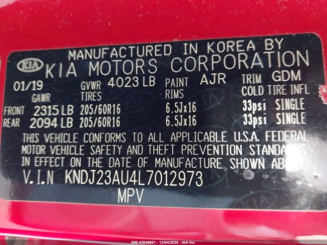 2020 KIA SOUL KNDJ23AU4L7012973 Photo 8