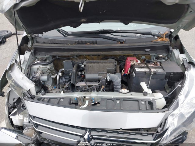 2021 Mitsubishi Mirage Carbonite Edition/es/le მანქანა იყიდება აუქციონზე, vin: ML32AUHJ9MH010160, აუქციონის ნომერი: 43846736
