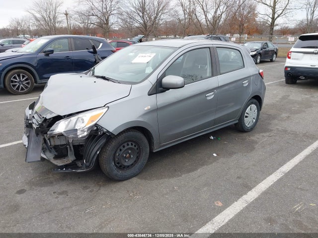 2021 Mitsubishi Mirage Carbonite Edition/es/le მანქანა იყიდება აუქციონზე, vin: ML32AUHJ9MH010160, აუქციონის ნომერი: 43846736