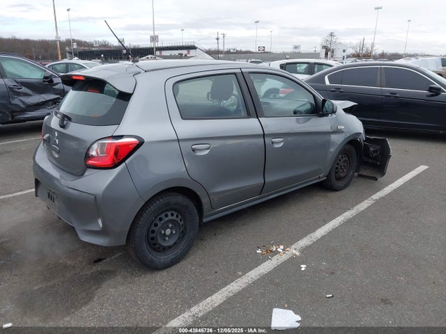 2021 Mitsubishi Mirage Carbonite Edition/es/le მანქანა იყიდება აუქციონზე, vin: ML32AUHJ9MH010160, აუქციონის ნომერი: 43846736