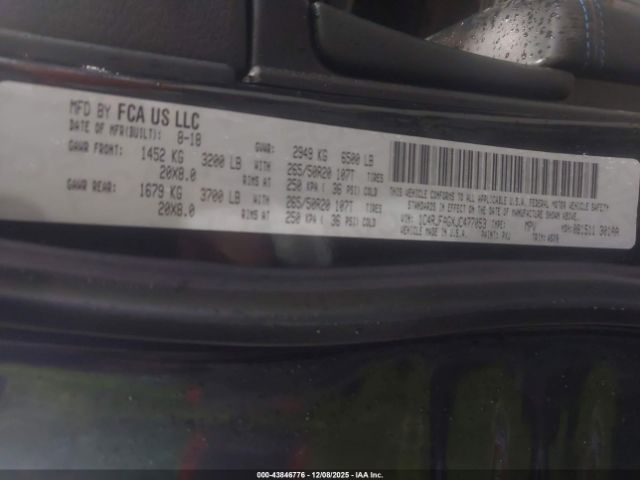 2018 JEEP GRAND CHEROKEE 1C4RJFAGXJC477053 Photo 8