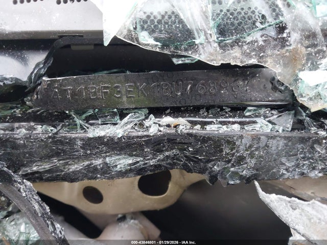 2011 Toyota Camry Le მანქანა იყიდება აუქციონზე, vin: 4T1BF3EK1BU768967, აუქციონის ნომერი: 43846801
