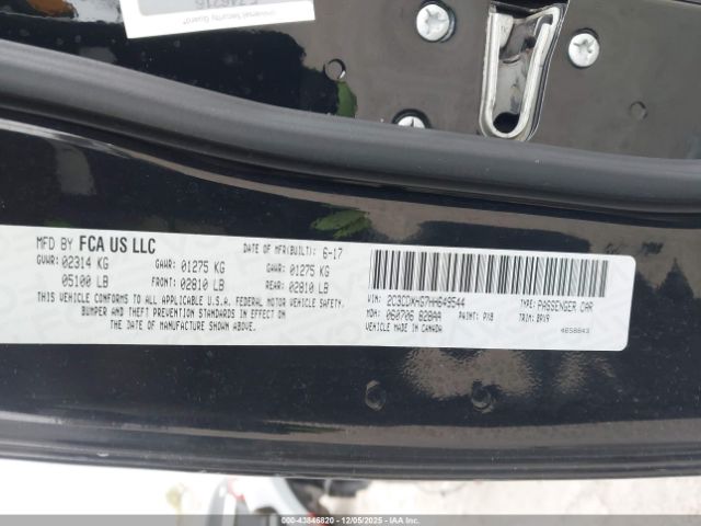 2017 DODGE CHARGER 2C3CDXHG7HH649544 Photo 8