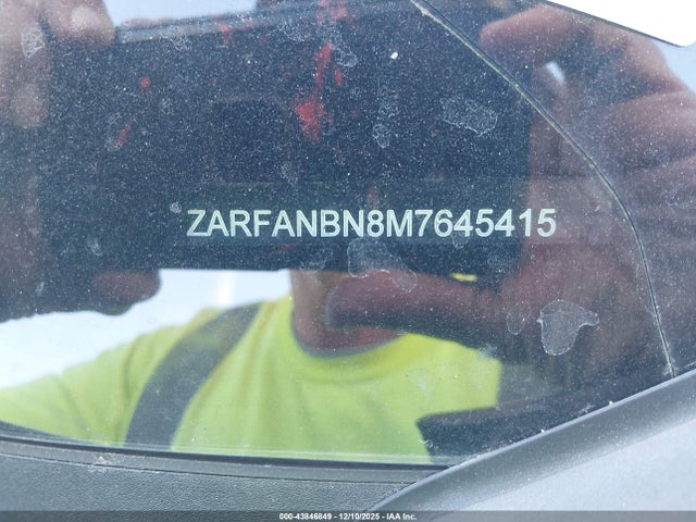 2021 ALFA ROMEO GIULIA ZARFANBN8M7645415 Photo 8