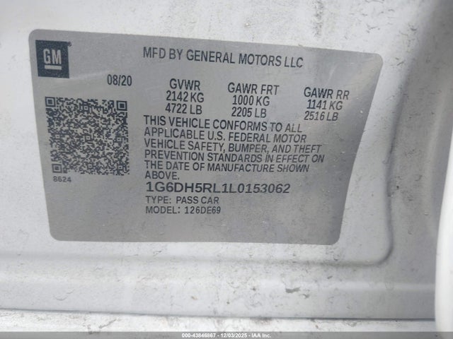 2020 CADILLAC CT4 1G6DH5RL1L0153062 Photo 8