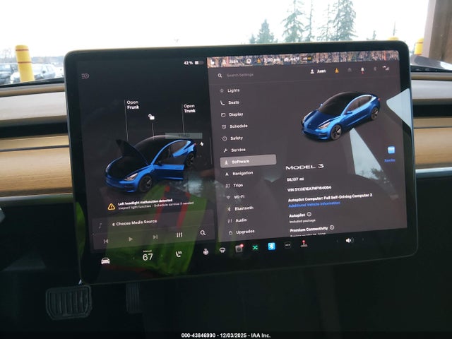 2022 TESLA MODEL 3 5YJ3E1EA7NF164084 Photo 6