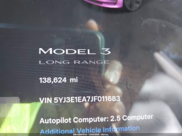 2018 TESLA MODEL 3 5YJ3E1EA7JF011683 Photo 6