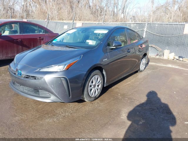 2021 TOYOTA PRIUS JTDKAMFU2M3136688 Photo 1