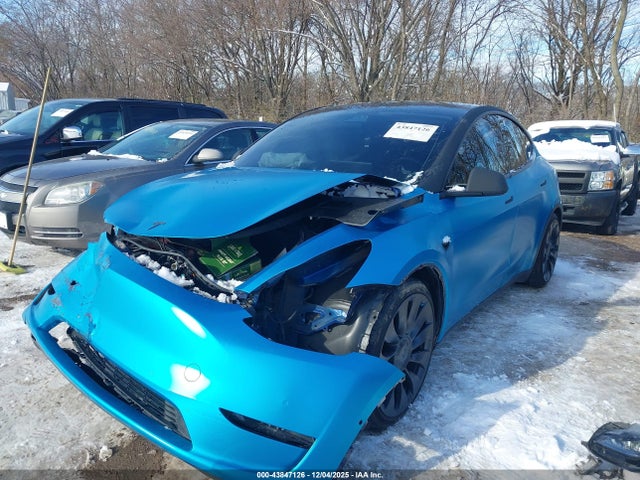Продажа на аукционе авто 2022 Tesla Model Y Performance Dual Motor All-wheel Drive, vin: 7SAYGDEF9NF383287, номер лота: 43847126