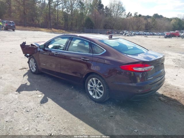 2019 FORD FUSION HYBRID 3FA6P0MU4KR267850 Photo 2
