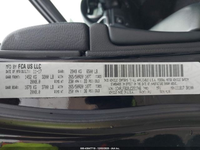 2018 JEEP GRAND CHEROKEE 1C4RJFBG9JC251746 Photo 8