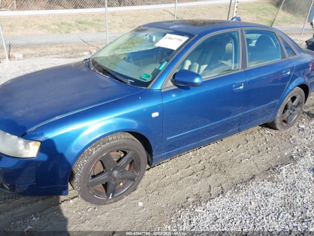 2004 AUDI A4 WAULC68E54A244070 Photo 1