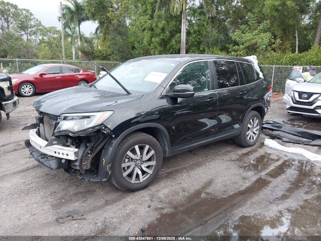 43847901 :رقم المزاد ، 5FNYF6H58MB099906 vin ، 2021 Honda Pilot Awd Ex-l مزاد بيع