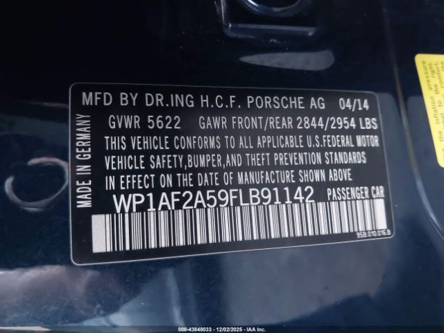 2015 PORSCHE MACAN WP1AF2A59FLB91142 Photo 8