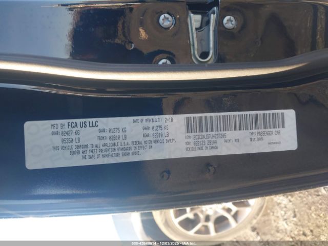 2018 DODGE CHARGER 2C3CDXJG7JH237205 Photo 8