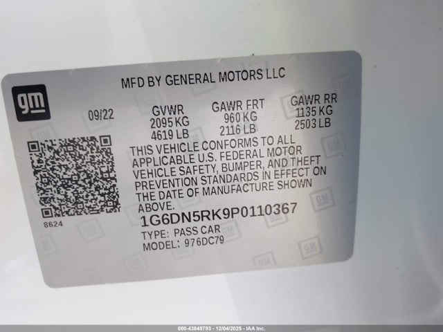 2023 CADILLAC CT5 1G6DN5RK9P0110367 Photo 8