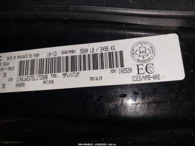 2014 JEEP WRANGLER UNLIMITED 1C4BJWEG7EL173308 Photo 8