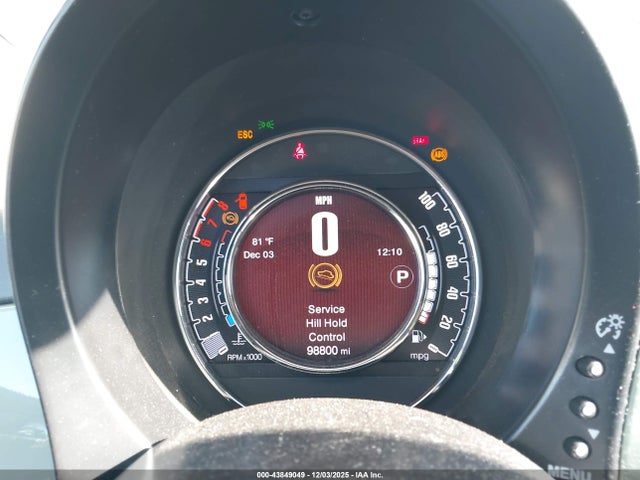 3C3CFFKR7HT700045 Fiat 500 POP