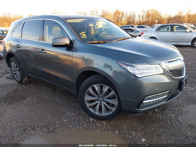 2015 ACURA MDX 5FRYD4H42FB001617