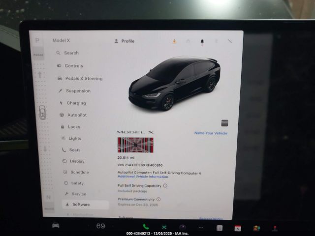 2024 TESLA MODEL X 7SAXCBE6XRF460816 Photo 6