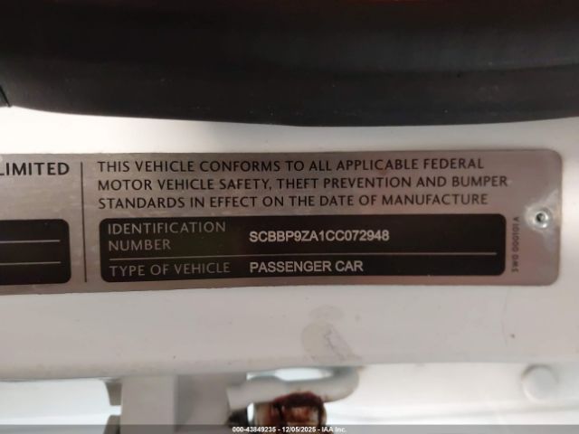 2012 BENTLEY CONTINENTAL FLYING SPUR SCBBP9ZA1CC072948 Photo 8