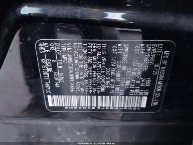 2023 NISSAN ROGUE JN8BT3BA1PW434656 Photo 8