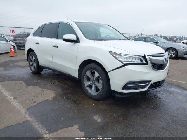 2015 ACURA MDX 5FRYD3H25FB012216 Photo 0
