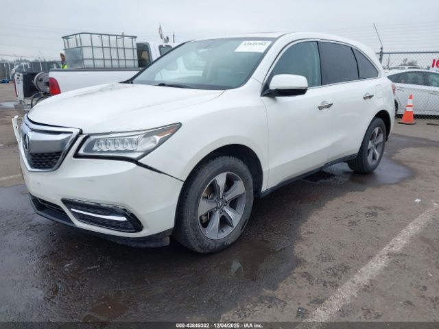 2015 ACURA MDX 5FRYD3H25FB012216 Photo 1