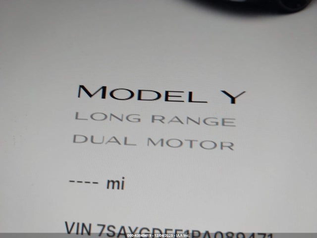 2023 TESLA MODEL Y 7SAYGDEE1PA089471 Photo 6