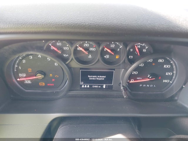 3GCPDBEK0RG199598 Chevrolet Silverado 1500 4wd Short Bed Custom