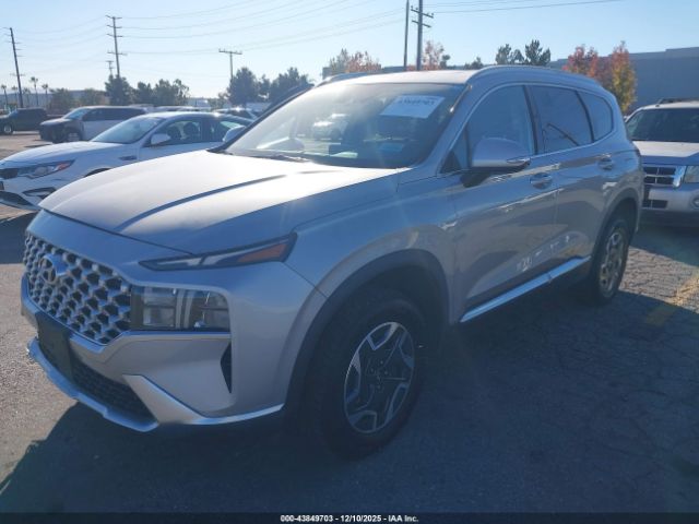 2022 HYUNDAI SANTA FE HYBRID KM8S2DA17NU020419 Photo 1