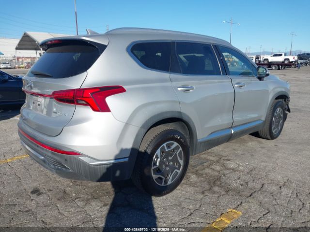 2022 HYUNDAI SANTA FE HYBRID KM8S2DA17NU020419 Photo 3