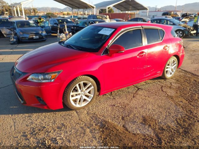 2015 LEXUS CT 200H JTHKD5BH1F2237346 Photo 1