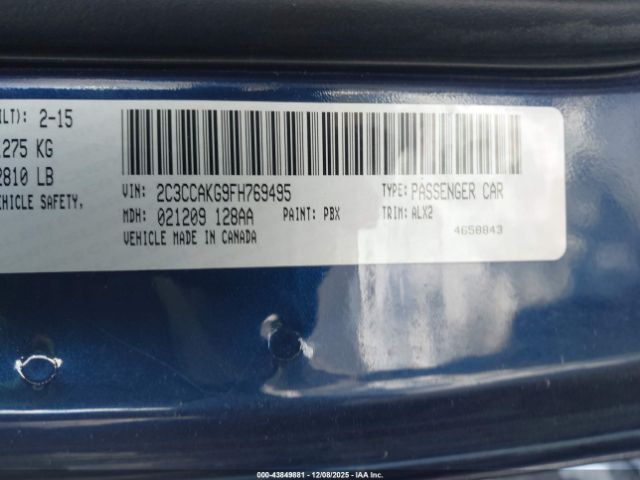 2015 CHRYSLER 300C 2C3CCAKG9FH769495 Photo 8