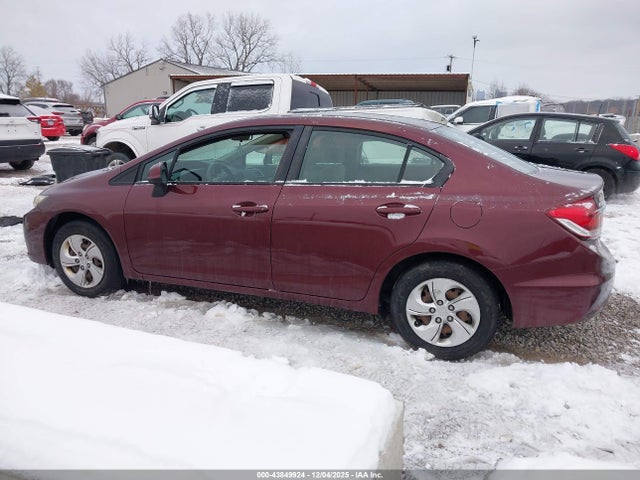 Aukcja sprzedaży 2013 Honda Civic Lx, vin: 2HGFB2F53DH545499, numer aukcji: 43849924