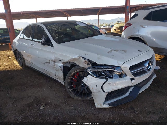 43850116 :رقم المزاد ، 55SWF8HB8JU272777 vin ، 2018 Mercedes-benz Amg C 63 S مزاد بيع