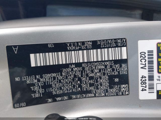 2010 TOYOTA SIENNA 5TDKK4CC6AS315108 Photo 8