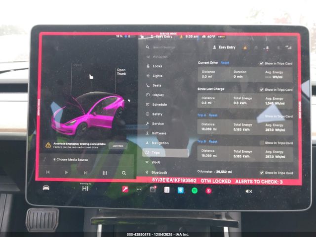 2019 TESLA MODEL 3 5YJ3E1EA1KF193592 Photo 6