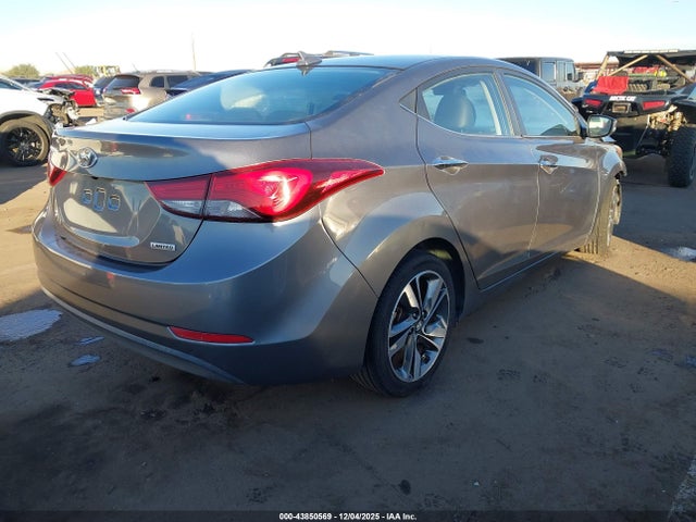 Hyundai Elantra Limited 2016 KMHDH4AE0GU567819 Image 4