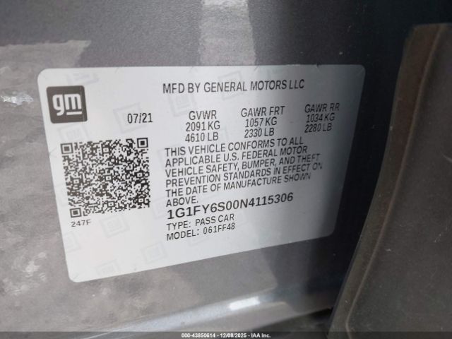 2022 CHEVROLET BOLT EUV 1G1FY6S00N4115306 Photo 8