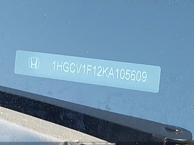 1HGCV1F12KA105609 Honda ACCORD LX