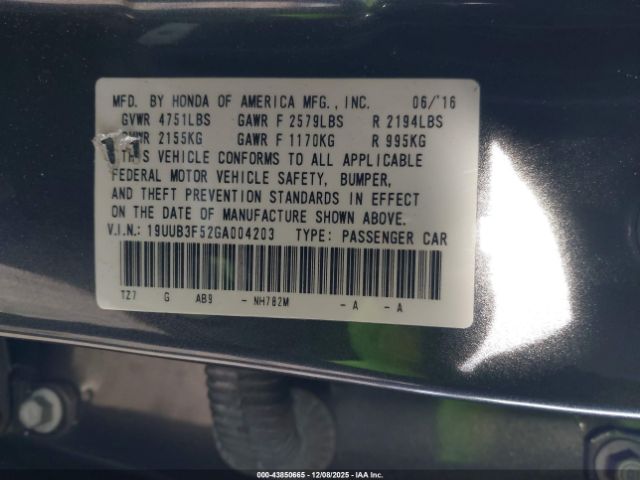 2016 ACURA TLX 19UUB3F52GA004203 Photo 8
