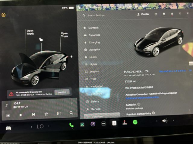 2021 TESLA MODEL 3 5YJ3E1EA1MF015992 Photo 6