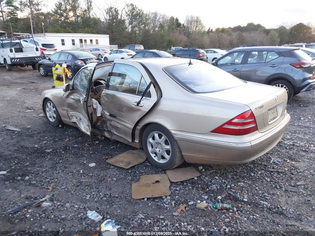 2001 MERCEDES-BENZ S 500 WDBNG75J31A150805 Photo 2