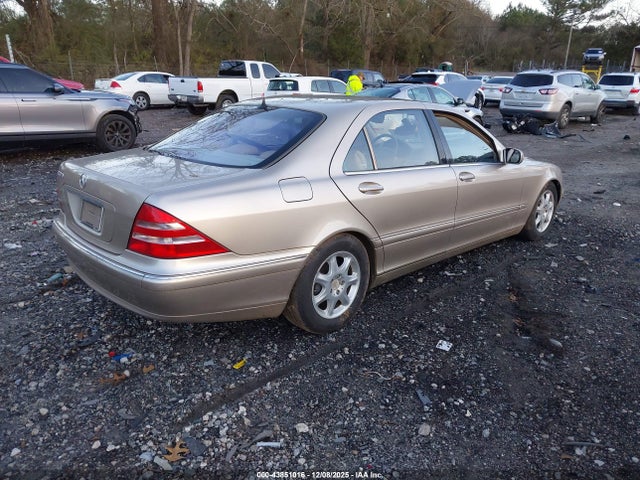 2001 MERCEDES-BENZ S 500 WDBNG75J31A150805 Photo 3